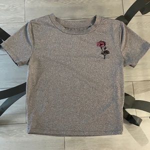 Charlotte Russe, Small, Gray and has a rose design